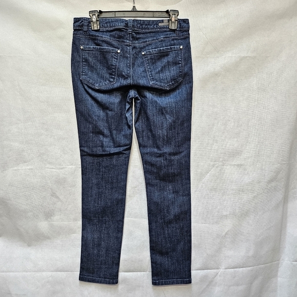 Lauren Conrad Dark Wash Blue Denim Jean 84% Cotton 14% Polyester 2% Spandex Sz 8 - Picture 3 of 6